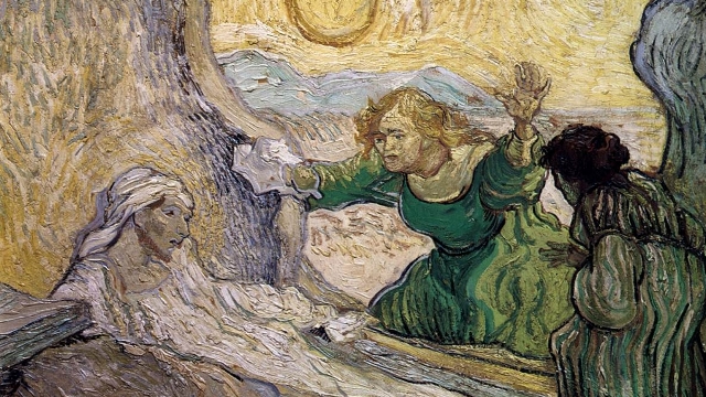 Ressurreição de Lázaro | Van Gogh | 1890 | Rijksmuseum,  Holanda
